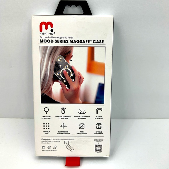 iPhone 14, 6.1 INCHES, MYBAT PRO iPHONE , WITH PETUNIA FLOWER DESIGN - Picture 3 of 12